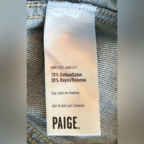 Paige Denim/Jean Jacket - Picture 11 of 11